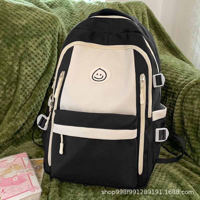 School Bag Female College Student College Style High School Student High Quality Fashion Junior High School Student Primary School Student Backpack
