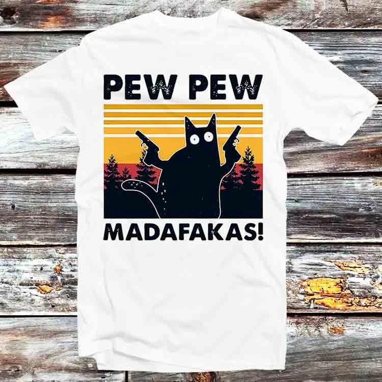 Мяу Мяу Мазафакас Кот Котёнок Питомец Футболка B660 XL