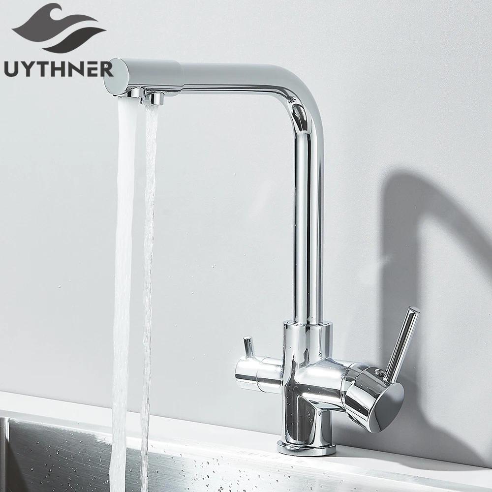 Water Filter Faucet Kitchen Faucet Drinking Water Tap Rotatable Water Purification Feature Taps For Kitchen Sink Mixer Cranes