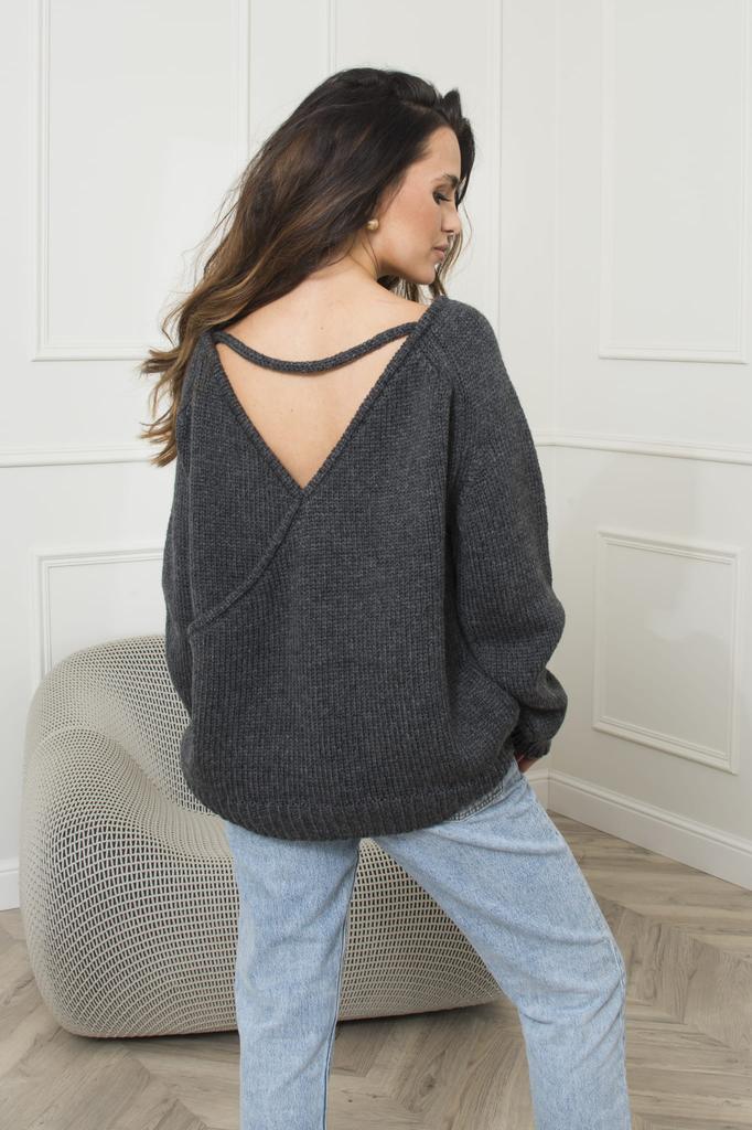 Sara Sweater Graphite Color