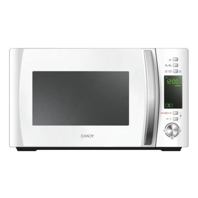 Micro-ondes CANDY Timeless CMXW20DW 700W 20L Digital Blanc - Fonction Décongélation - 5 Niveaux de Puissance - 10 Menus Auto