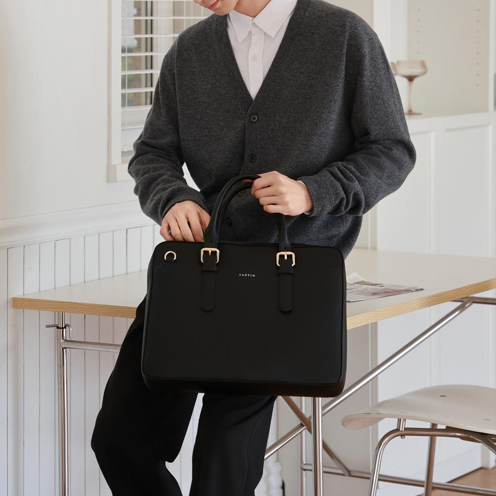 Tantin Ordinary Line Men'S Briefcase T15357