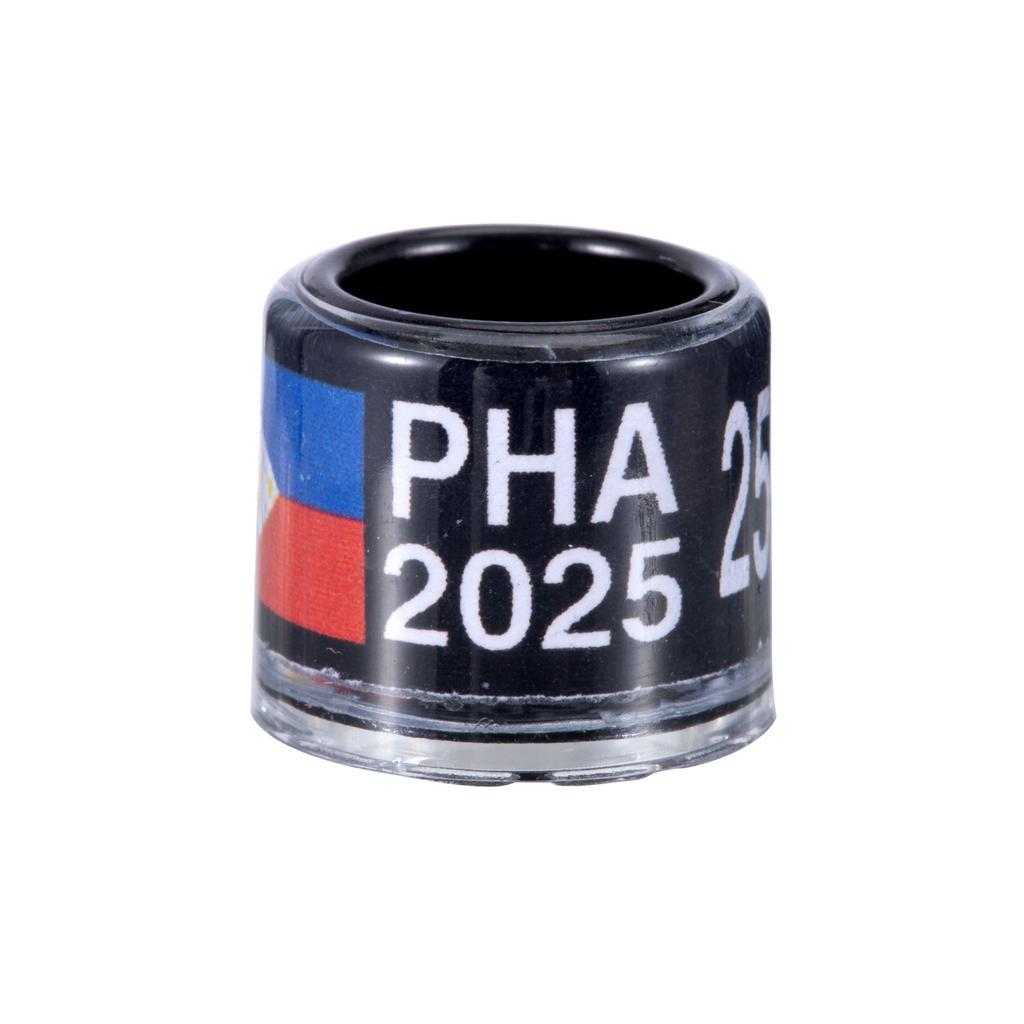 20 st 8 mm PHA 2025/2026 Duvfotsringar Aluminium Plast Fågel Papegoja Identifiering Fotring med Nummer Fågelbärande Tillbehör