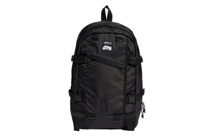 Adidas Originals Polyamide Backpack Unisex Pure Black HE9718