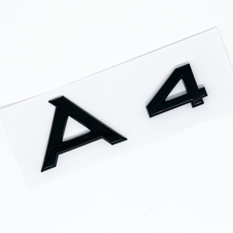 Car Trunk XF5 Sticker 3D ABS 2.0 2.5 3.0 4.0 5.0TDI 30 35 40 45 50 55 TFSI TDI For A1 A3 A4 A5 A6 A7 A8 Q2 Q3 Q5 Q7