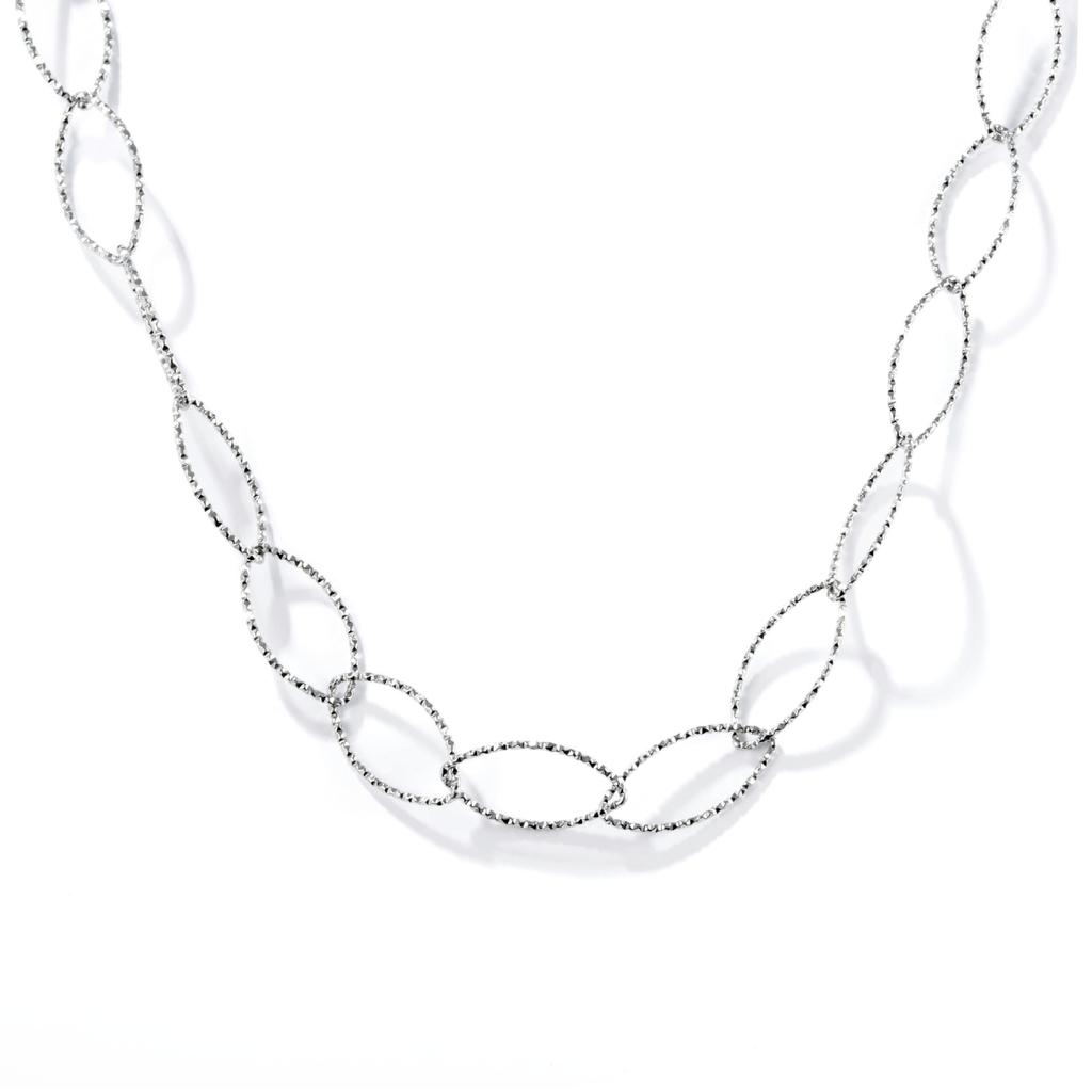 A Mobius Ring Stainless Steel Necklace Gold Necklace Clavicle Chain Men's and Women's INS Style, Stacked In Europe and America