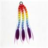 Lantern Braid Long Bubble Ponytail Wig - Fashionable Women's Street Style