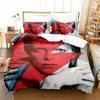 Davids Bowied English Singer Actor Bedding Set  Home Duvet Cover Bedding Throws For Couch Bed Warm Soft Bedspread