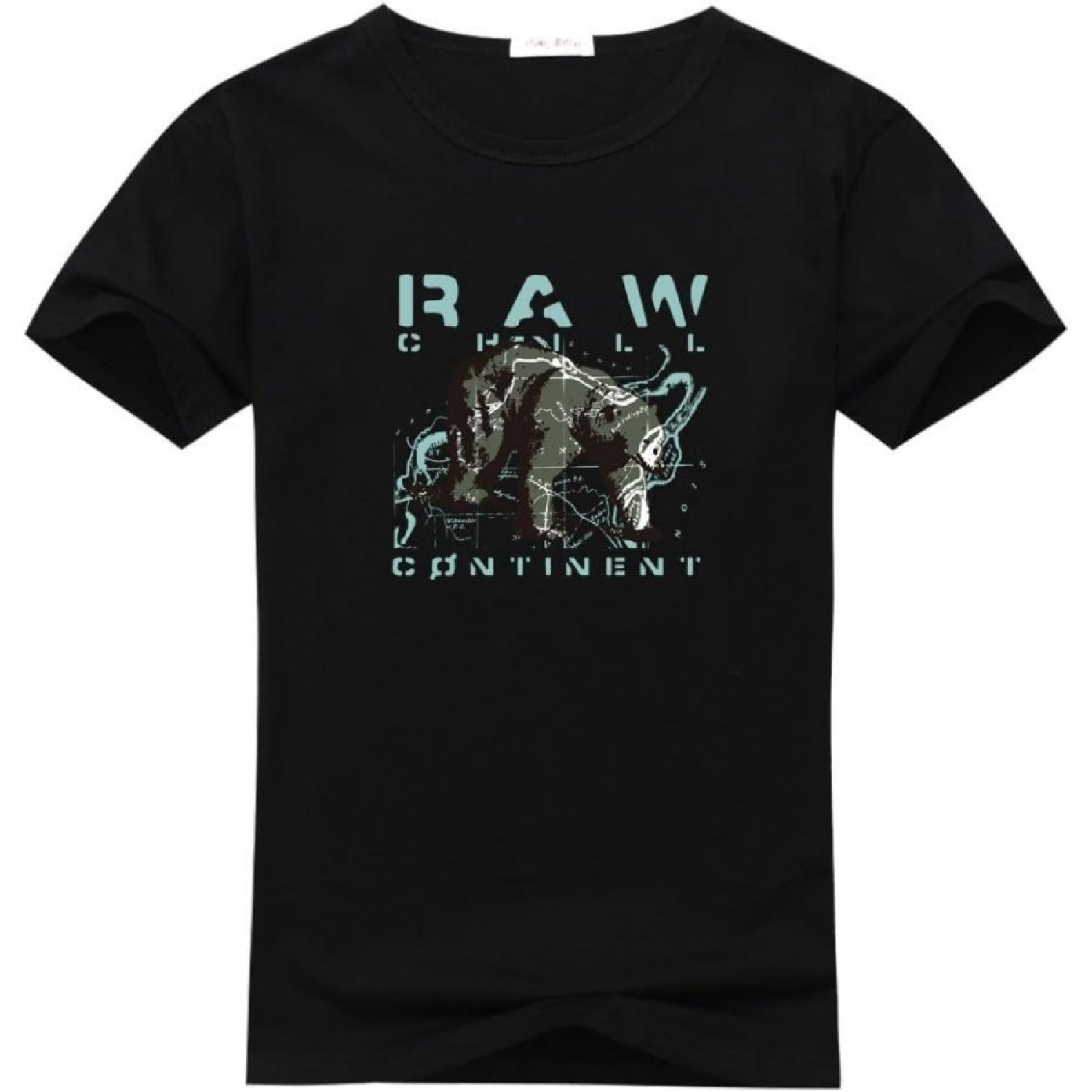 

BarbaraKun Womens T-Shirts Polar Bear Logo Black Size M XXXXXL різнокольоровий