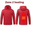 USB-Powered Heated Winter Coat: Smart 11-Zone Temperature Control for Men and Women