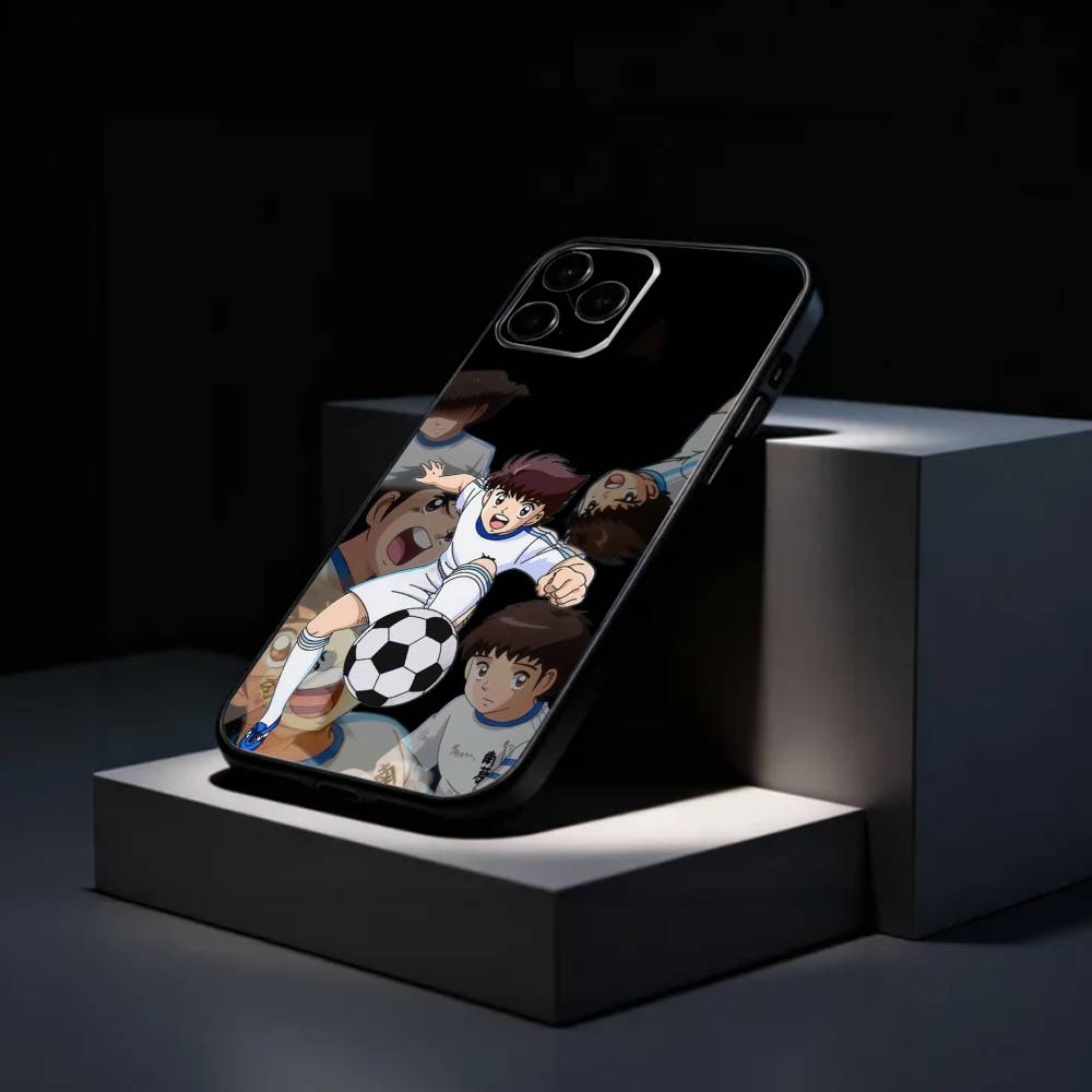 Custodia per Telefono in Silicone Morbido Anime C-captain T-tsubasa Per IPhone 17 16 15 14 13 12 11 X XR Plus Pro Max Plus