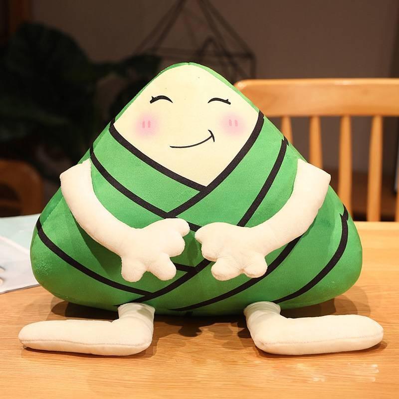 Creative Dumpling Plush Pillow For Kids With Soft Crystal Fleece For Gift And Home Decor