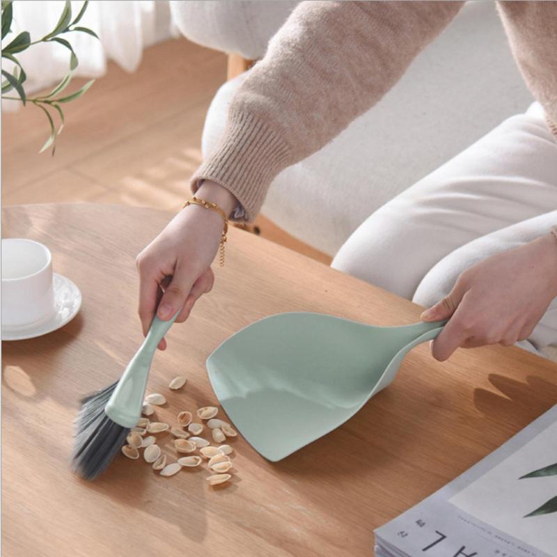 Small Broom Dustpan Set Mini Dustpan and Broom Set Hand Broom Dust Pan Car Cleaning Broom Professional Cleaning Tools