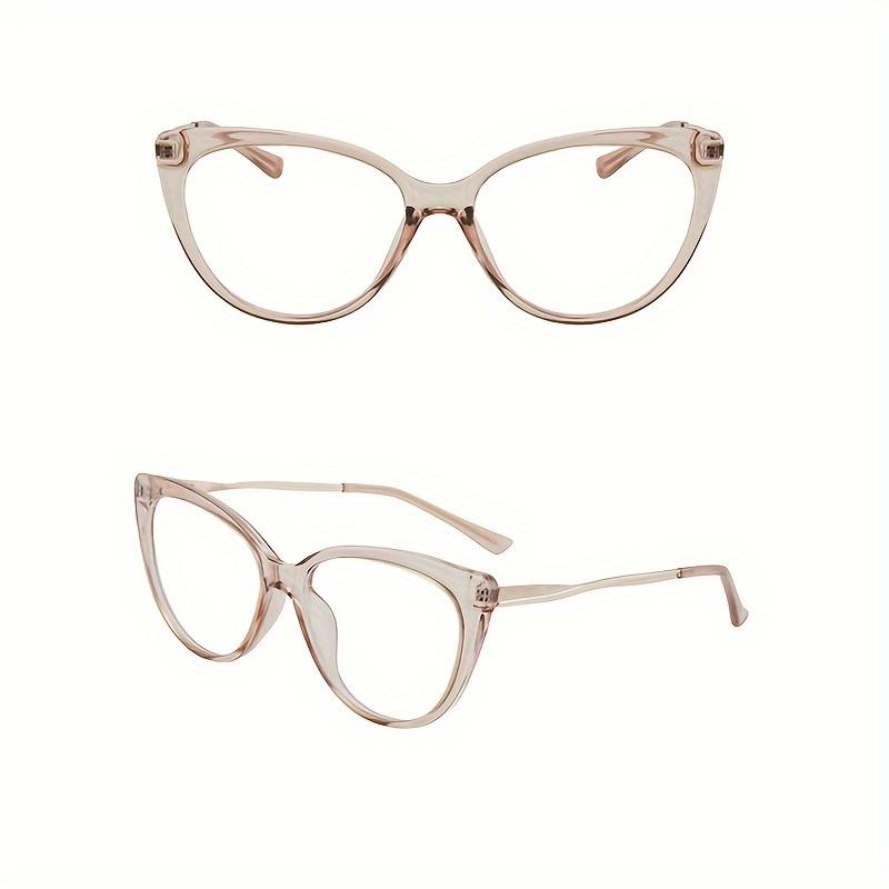 1PCS New INS Style Anti Blue Light Glasses TR90 Cat Eye Frame Women Fashion Trendy Eyewear