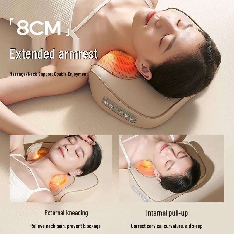 AUX Kneading Massage Cushion for Back and Waist