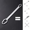 8-22mm Double Head Torx Wrench Self-Tightening Adjustable  Ratchet Spanner Tool