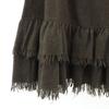 MAX MARA WEEK END LINE Virgin Wool Brand Knee Length Skirt 36 Brown Women Used