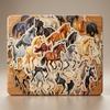 50Pcs Cute Horse Watercolor Stickers Waterproof Decals for Phone Cup Decoration