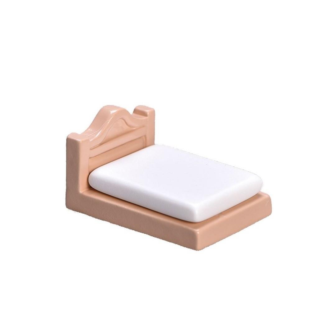 Crafts Dollhouse Ornament Desktop Decor Furniture Figurines Simulation Bed Model Sofa Miniatures