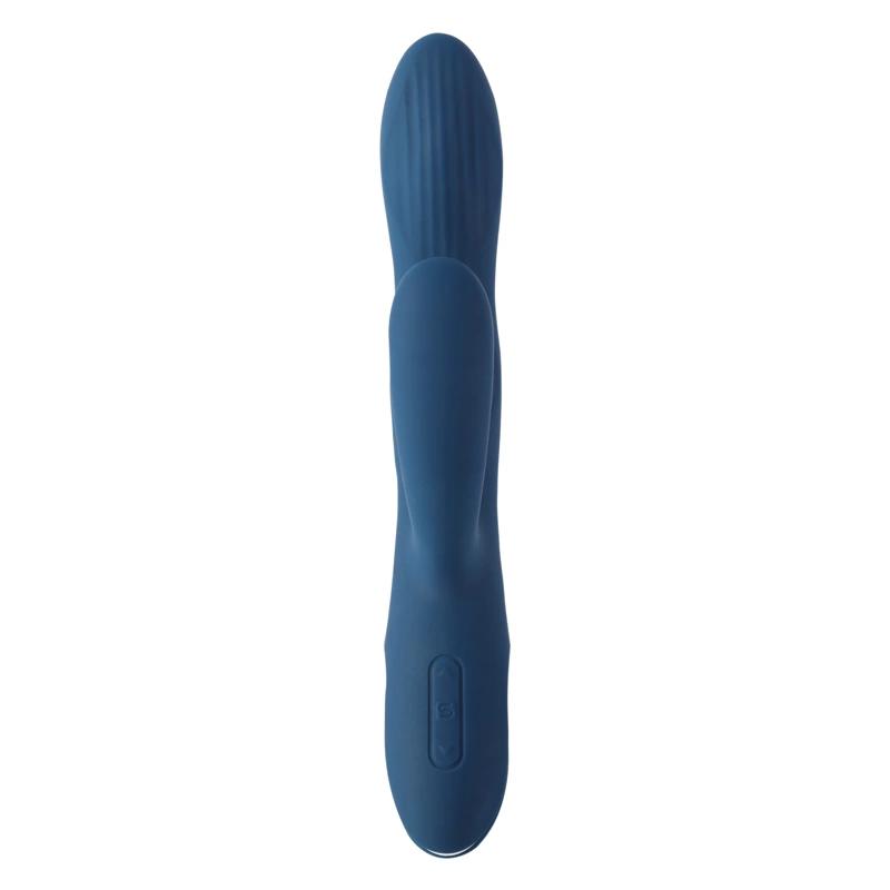 Svakom - Aylin Powerful Pulsating Vibrator With Two Heads Dark Blue
