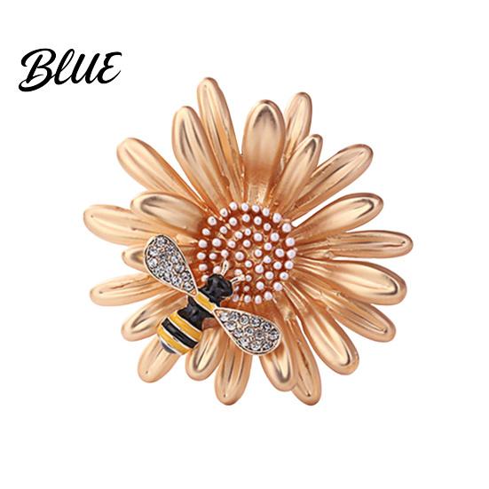 Scarf Fastener Button Large Chrysanthemum Alloy Silk Anti-rust Accessory Buckle