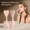 2Pcs Women Face Massage Tool Mermaid Facial Gua Sha Massager - Skin Care Roller Applicator for Face Spa & Product Absorption