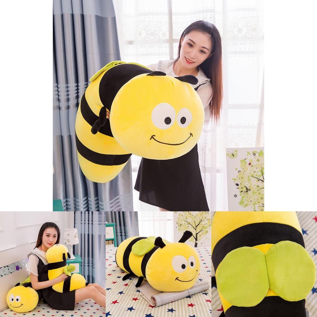 Cute Plush Bee Toy For Girls Soft And Fluffy Stuffed Animal Doll Perfect Bedtime Companion And Birthday Gift Characters)