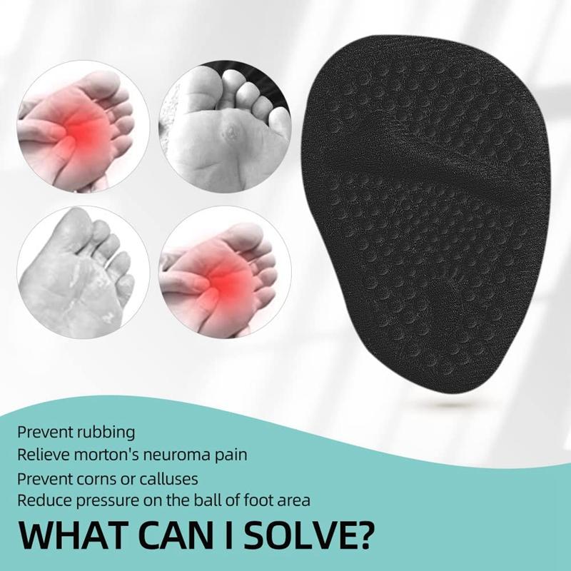 Soft Forefoot Insert Pain Relief Half Size Shoe Pad High Heels Women Sandals Anti-Slip Silicone Gel Insoles for Shoes Cushion