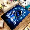 Astro Bot Benutzerdefinierter Name Teppich Teppich Für Wohnzimmer Schlafzimmer Haus Sofa Dekoration, Kinder spielen Rutschfeste Bodenmatte