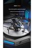 AE8EVO Drone with Screen Control, Brushless Motors, HD Camera, GPS, Foldable Design, Intelligent Obstacle Avoidance, and Remote Display