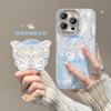 Le support Super fée papillon est adapté pour la coque de téléphone portable magnétique Apple 16 fil de plume 15promax sensation avancée 13 tout compris anti-chute.