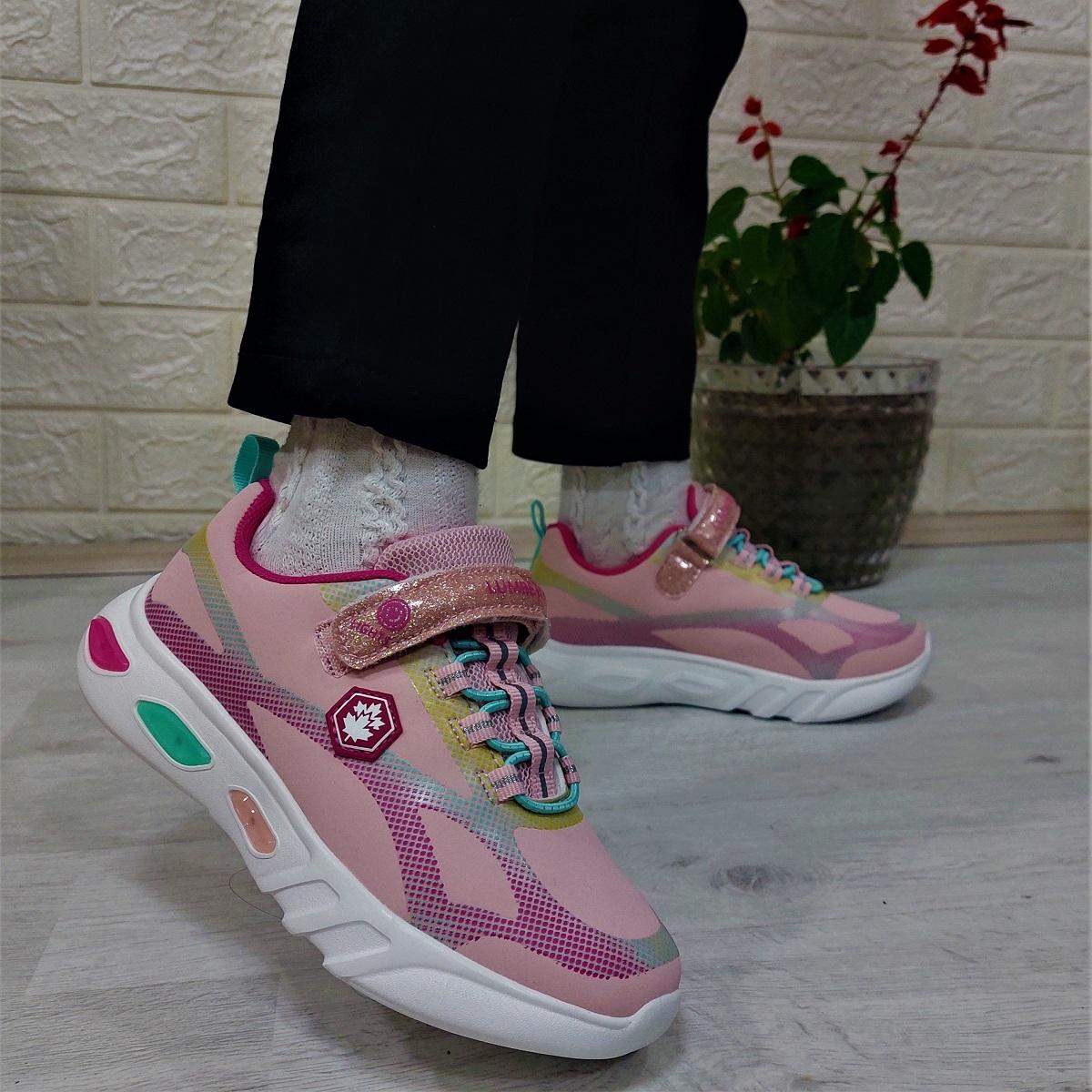 

Спортивная обувь для девочек Lumberjack Fınn Пудрово-розовая на липучке