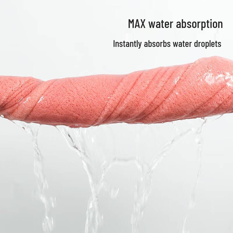 Women's Double Layer Quick-Dry Hair Wrap Towel - Super Absorbent, Cute, and Thickened Bath Cap