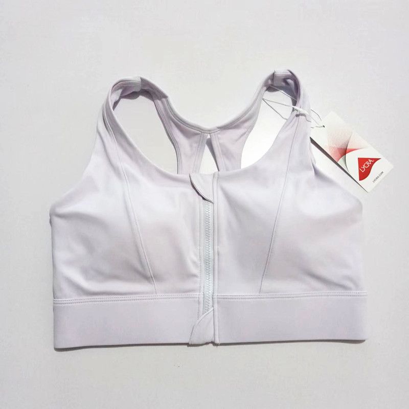 

Лайкра Высокопрочный Фиксированная Чашка Передняя Молния Пузырчатая Упаковка Йога Фитнес Спорт Бег Быстросохнущий Жилет Женское Нижнее Белье Бюстгальтер Smoked clothes purple XL