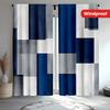 2pcs Multicolored grid printed curtains, pole bag curtains in multiple sizes of 30*65, home decoration, room decoration