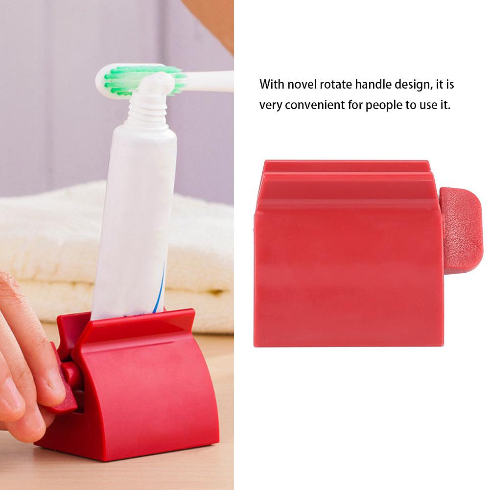 Multifunction Toothpaste Tube Squeezer Easy Dispenser Rolling Holder Bathroom Supplies