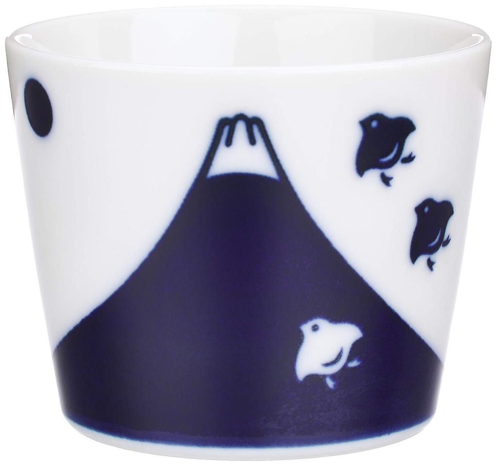 Mino ware soba Fuji Chidori approximately 8cm in diameter x in microwave and dishwasher made in item number 130725 cup/small bowl, design, 6.5cm