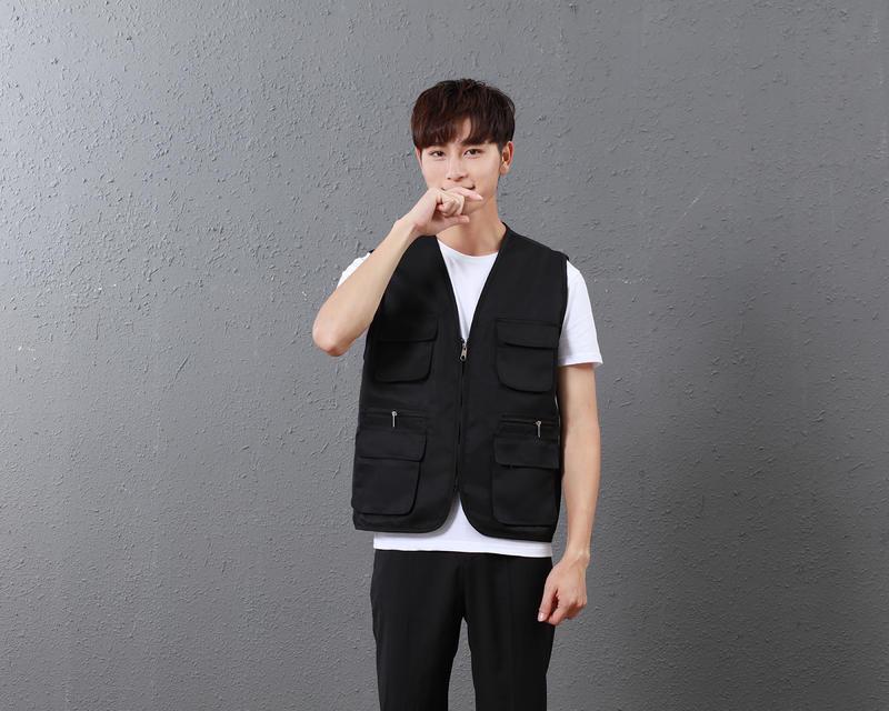 Individuelle Logo Mehrfach-Taschen Freiwilligenweste für Gemeinschafts- und Foto-Veranstaltungen