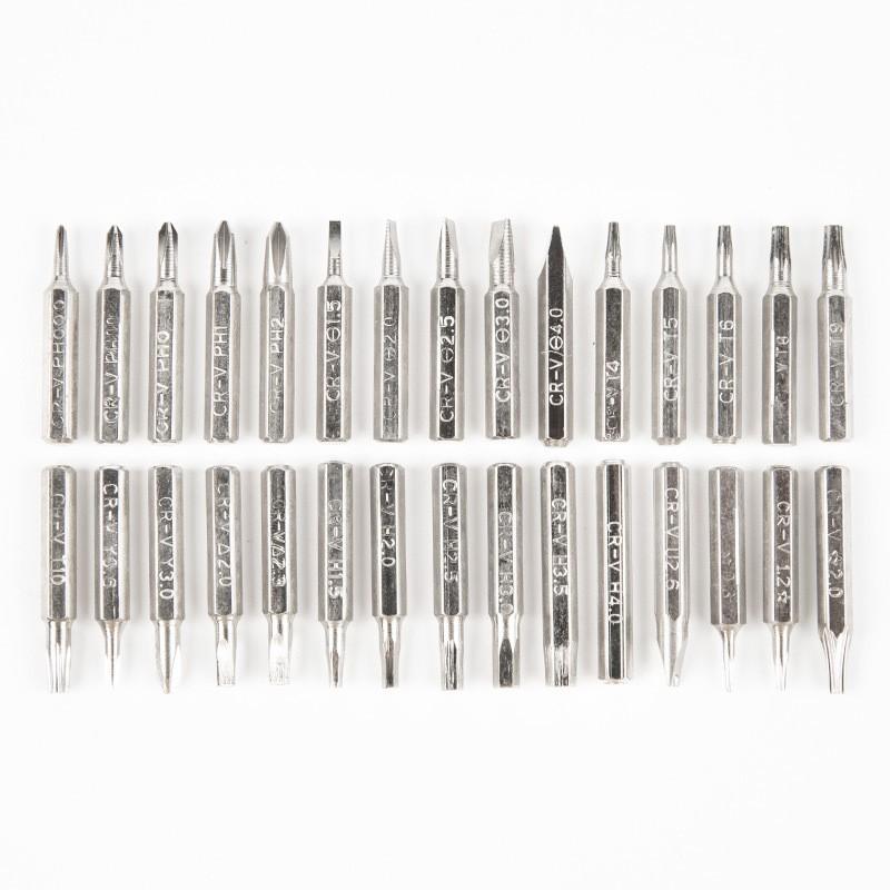 32-in-1 Manual Precision Screwdriver Set Smartphone Laptop Repair Disassembly With Magnetic Tips