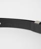 MILLO ARCHIVE Studded Eyelet Leather Belt [Black]