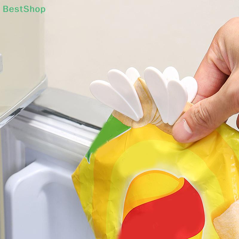 Magnetic Refrigerator Petal Snack Sealing Clip