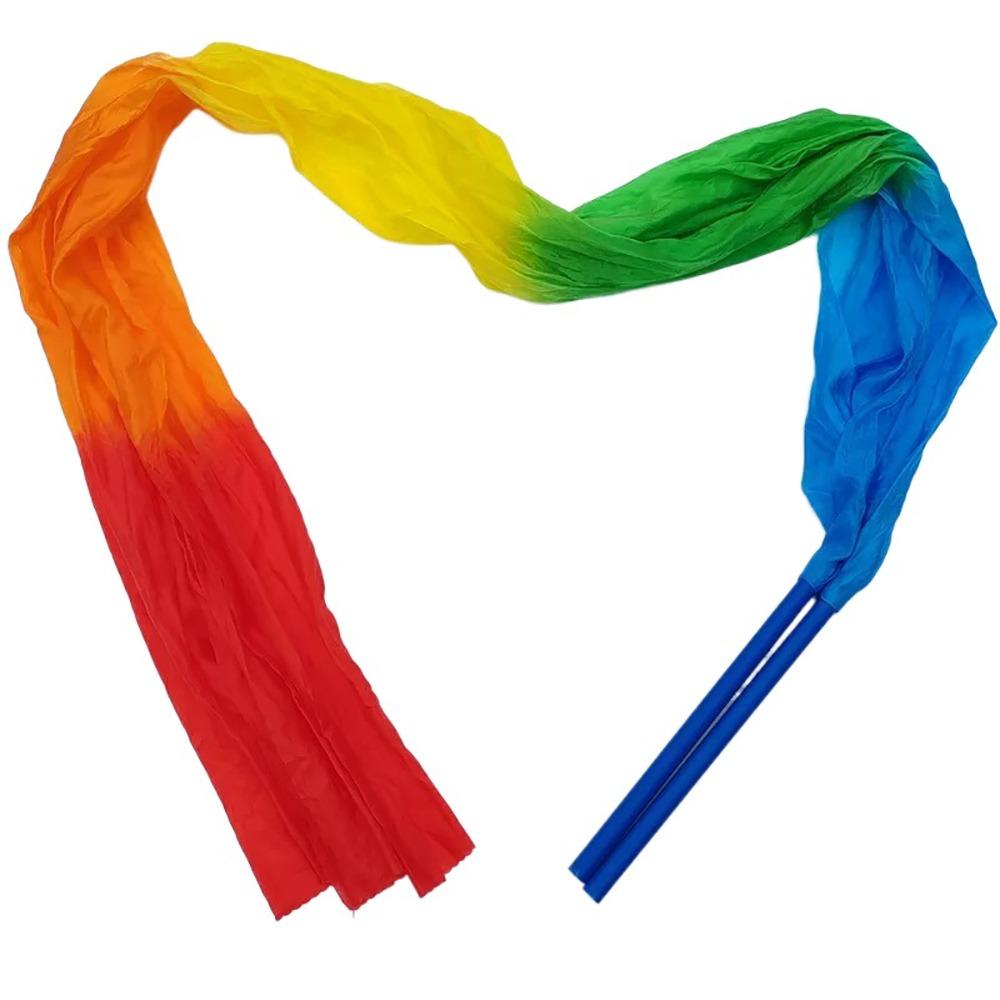 With Rod Gymnastics Ribbon Silk Dance Ribbon New Dancing Ribbons
