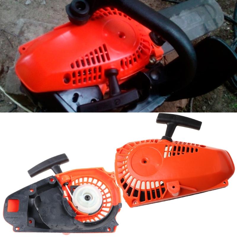 Chainsaw Recoil Starter Assembly Pull Starter Assembly Replacement Garden Tools for 2500 25CC Reliable