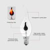 Edison Flicker Flamme Led Kerze Glühbirne Emulation Feuer Beleuchtung Vintage 3W AC220V Schwanz Retro Decor Energiesparlampe