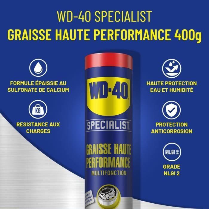 Graisse haute performance multifonction wd-40 - cartouche 400 gr - 331077