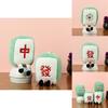 Whimsical Mahjong Plush Accessory Cute Red Dragon Doll Keychain Soft Toy For All Ages