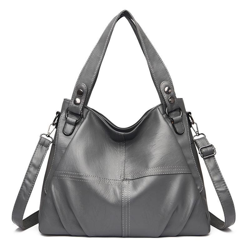 Women's Bag Autumn Women's Handbag High Quality Soft Leather Women's Shoulder Bag Retro Crossbody Bag