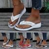 Womens Water Sandals With Hard Soles And Arch Support Wedge Heel Thick Sole Women'S Slippers Women'S Toe SandáLias Femininas