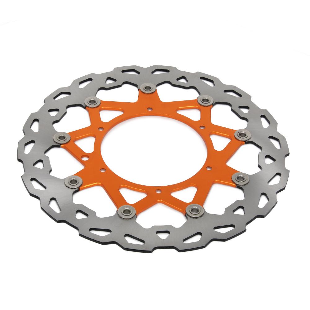 

Front Floating Brake Disc Motorcycle 320MM Rotor for KTM SX SXS SXF XC XCW XCF EXC MX MXC GS 125 144 200 250 300 250 400 450 500 оранжевый