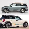 2PCS Car Door Side Skirt Sticker Waterproof Graphics Vinyl Decals Decoration Auto Accessories For Mini Cooper R56 S Hatchback